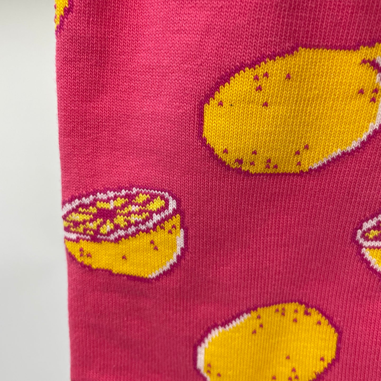 Pink Lemons Organic Cotton Adult Unisex Socks